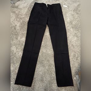 Men's black chino pants